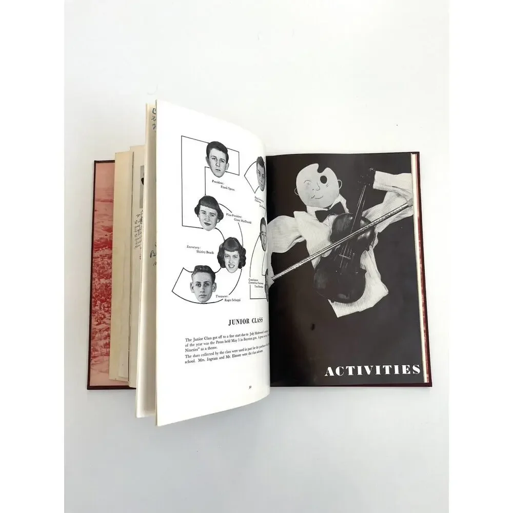 1951 Yearbook: Ithaca High School, Ithaca, New York. Unique Gift. History